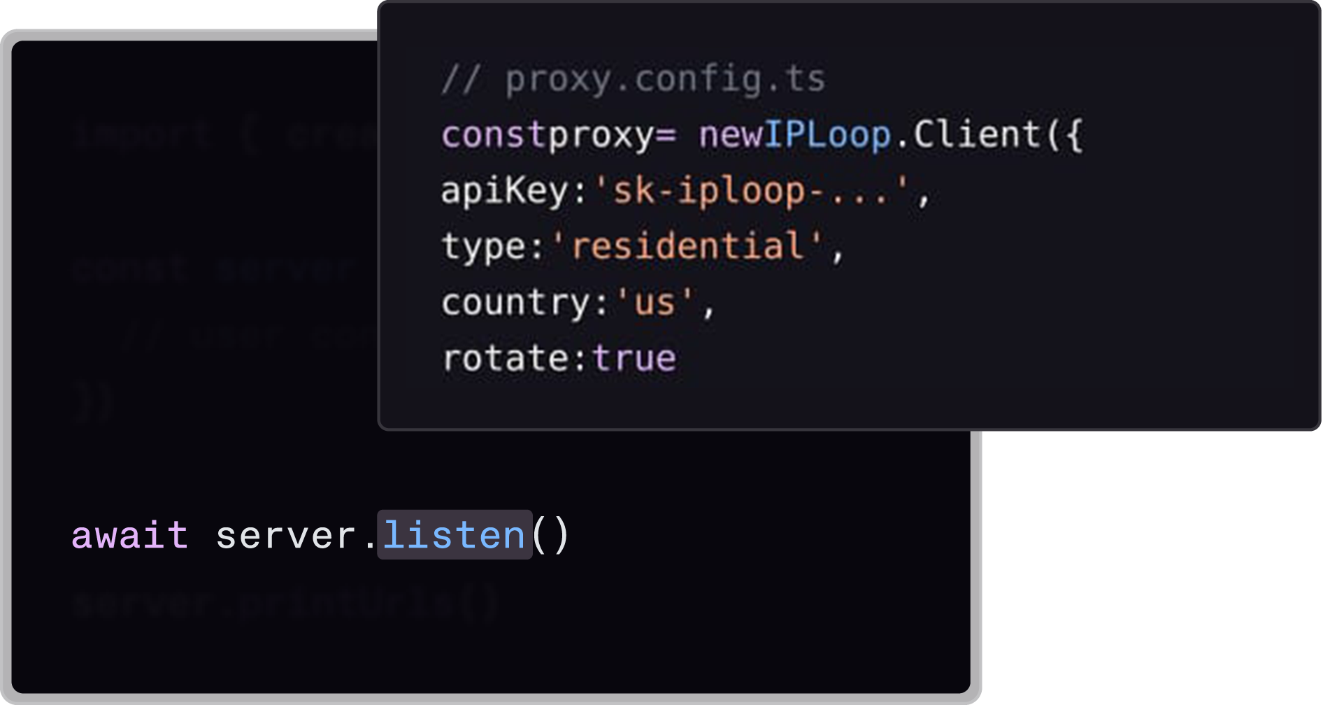 typed api